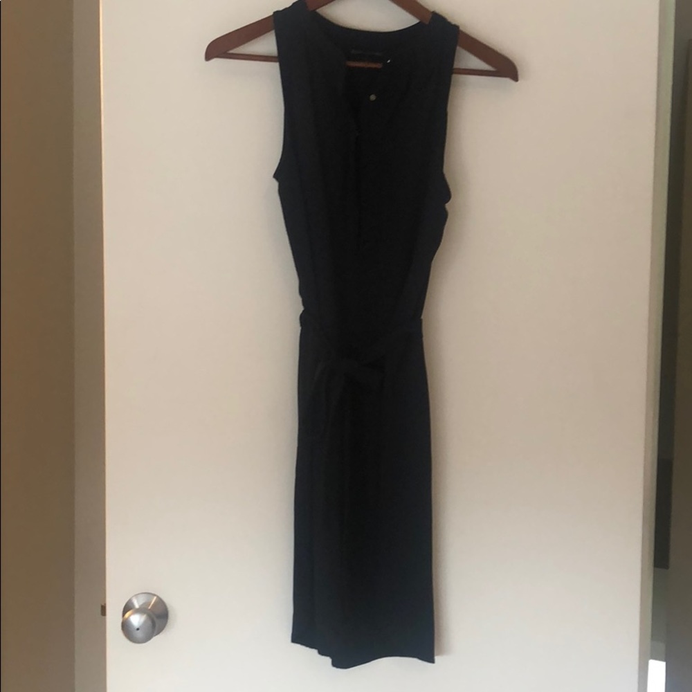 Navy Banana Republic Tie Dress, Size 4